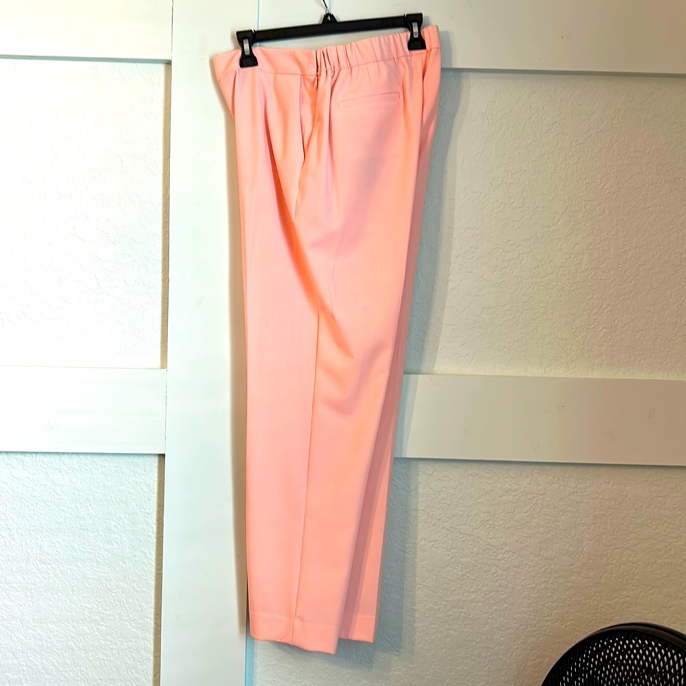 Calvin Klein, straight leg trousers, blush color size 10